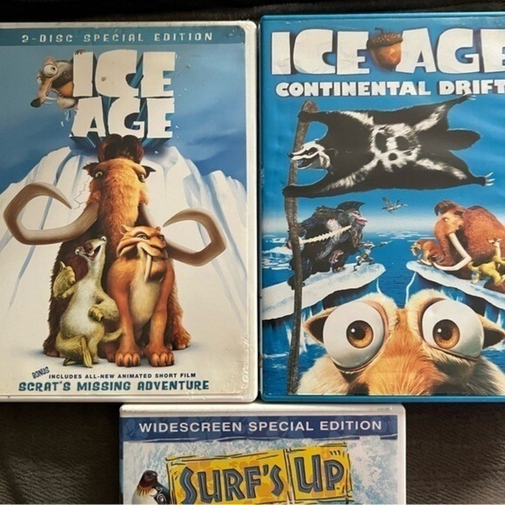 ICE AGE / SURF's UP 3 MOVIES FOR KIDS - Picture 3 of 3